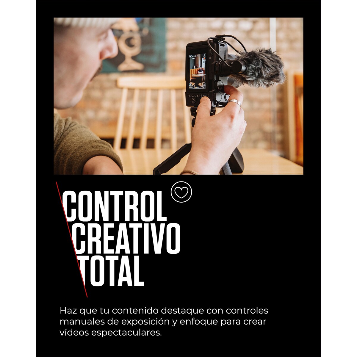 Cámara Evil Canon EOS R50 V cuerpo Negro-3