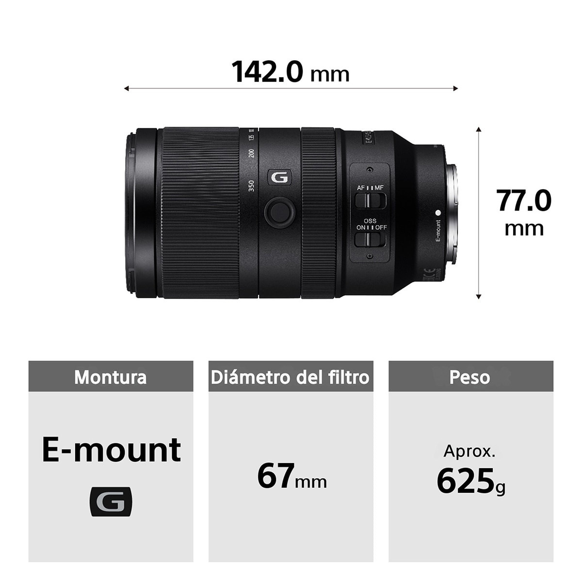 Kit de cámara de fotografía de naturaleza Sony Alpha 6700KB con objetivo Sony E 70-350mm F4.5-6.3 G OSS, cámara sin espejo APS-C Negro-12
