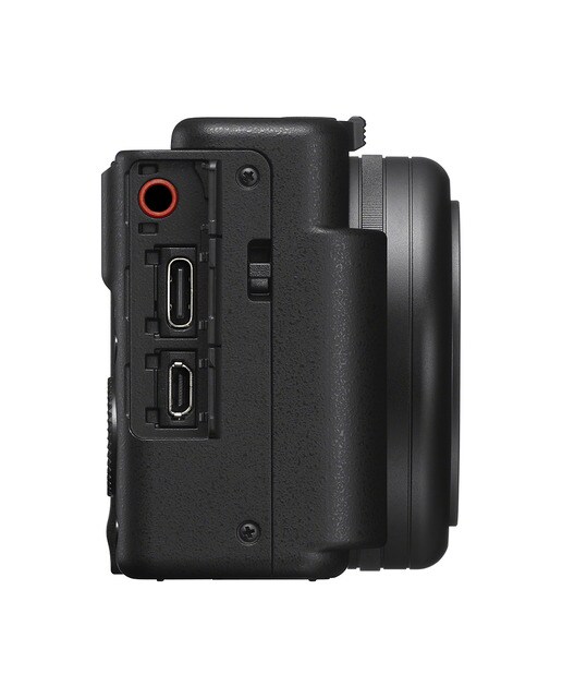 Sony ZV-1F cámara compacta vlogging con objetivo prime ultra gran angular de 20 mm y pantalla LCD de ángulo variable ideal para selfies (ZV1FBDI.EU) - Negro Negro-4