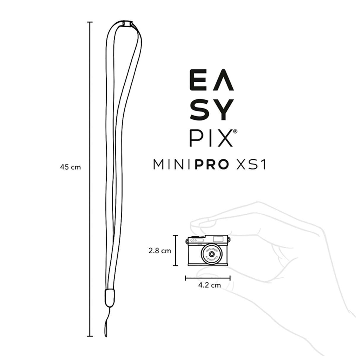 Cámara compacta en miniatura Easypix MiniPro XS1 7