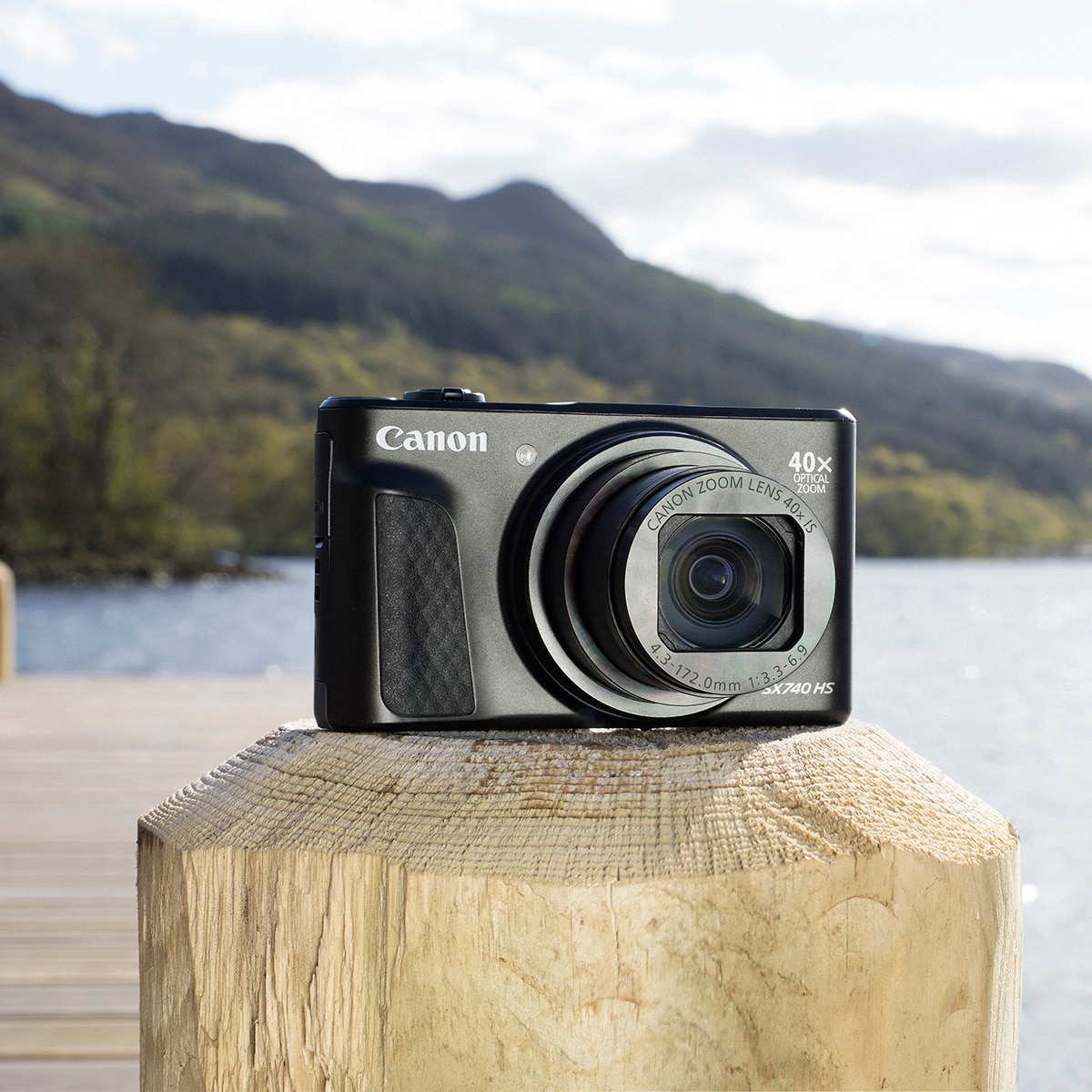 Câmara Compacta Canon PowerShot SX740 HS Lite Edition Travel Kit Preto-11