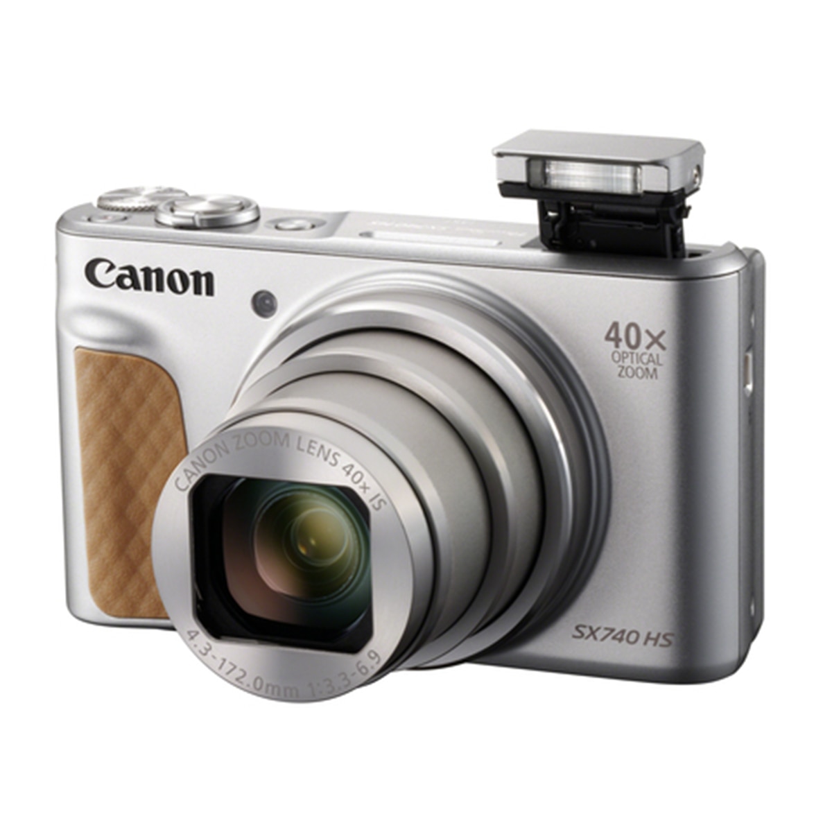 Cámara compacta Canon PowerShot SX740 HS Lite Edition Travel Kit - Negro Plata-2