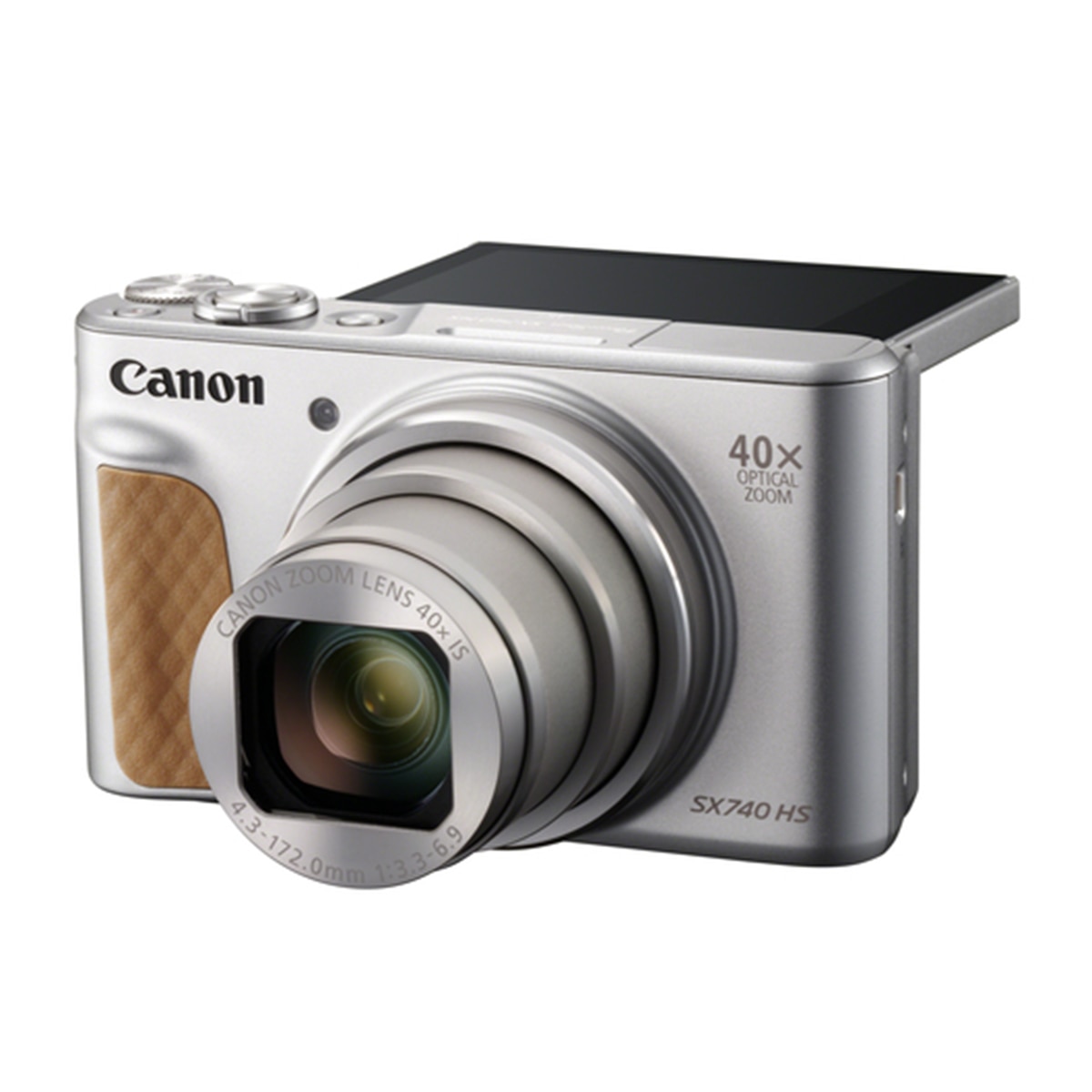Cámara compacta Canon PowerShot SX740 HS Lite Edition Travel Kit - Negro Plata-5