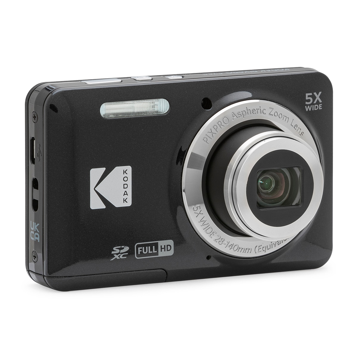 Cámara compacta Kodak PixPro FZ55 + Altavoz inalámbrico Kodak Soundbrix Negro-6