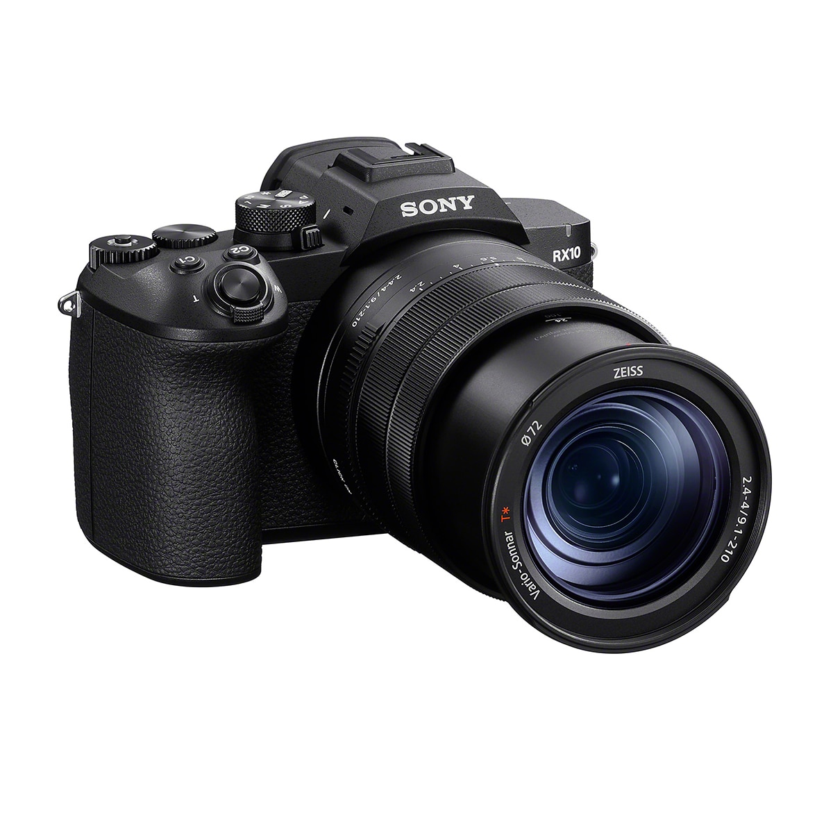 Cámara Sony RX10 V con zoom de largo alcance de 24–600mm, enfoque con reconocimiento en tiempo real, sensor de 20,1MP y captura en ráfaga a 30fps Negro-3