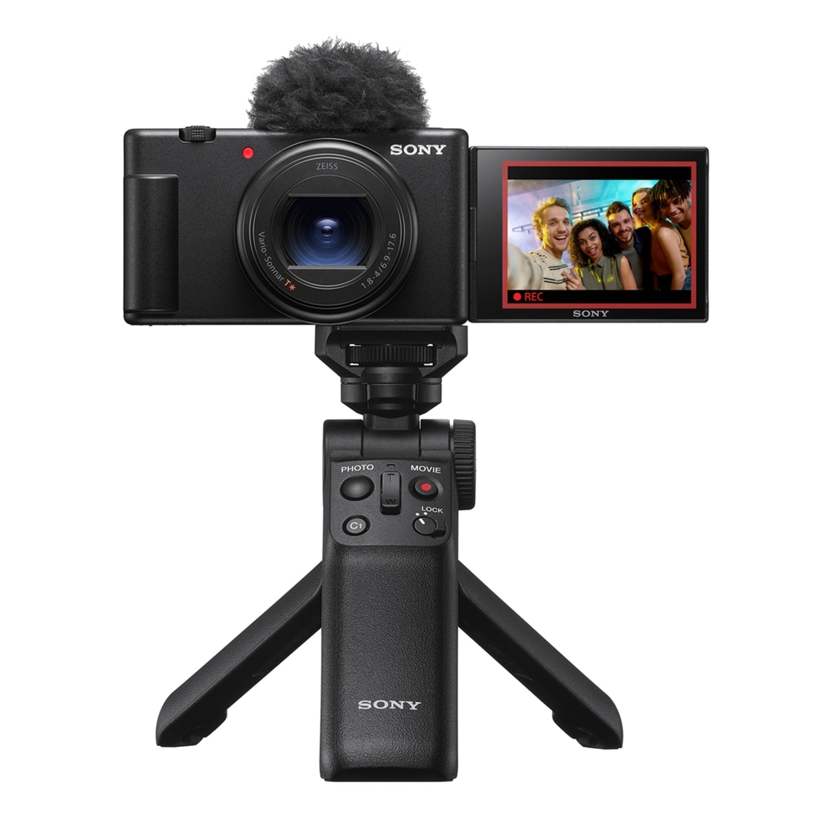 Imagen 0 de Kit cámara vlogging Sony ZV-1 II | Cámara digital con grip y batería