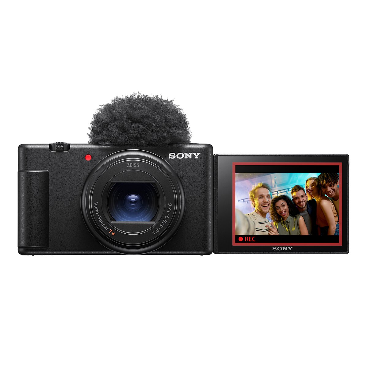 Kit cámara vlogging Sony ZV-1 II | Cámara digital con grip y batería Negro-15