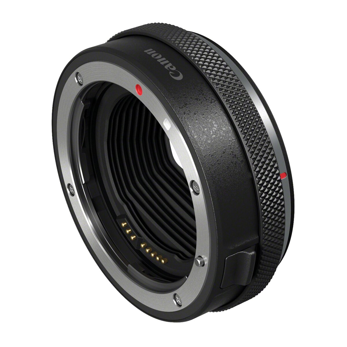 Adaptador de montagem Canon EF-EOS R com anel de controle para lentes EF/EF-S Preto-2