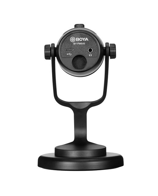 Micrófono de condensador BOYA USB BY-PM500 - Negro Negro-2