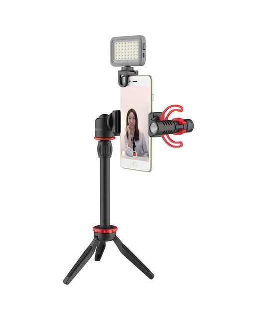 Kit de vídeo universal BOYA BY-VG330  para smartphone Negro-1