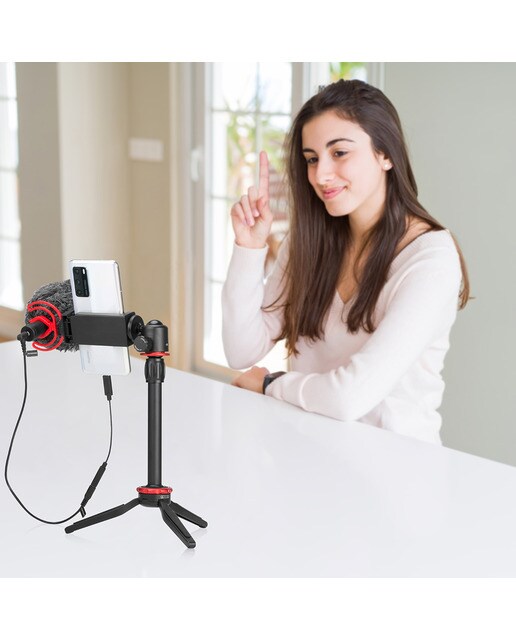 Kit de vídeo universal BOYA BY-VG330  para smartphone Negro-4