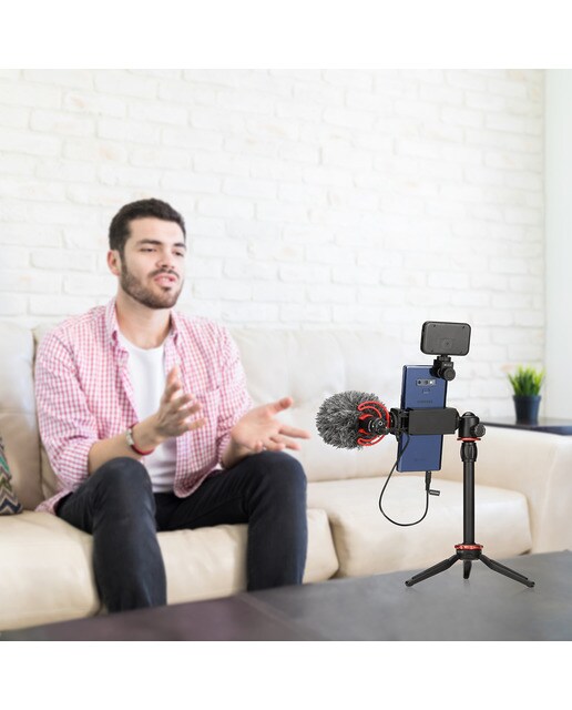 Kit de vídeo universal BOYA BY-VG330  para smartphone Negro-5