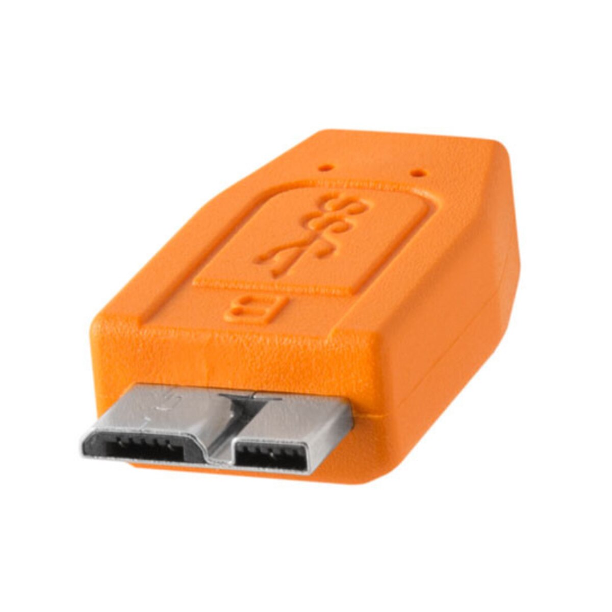 Cable TetherPro USB-C a 3.0 Micro-B de 4,6 m Naranja-2