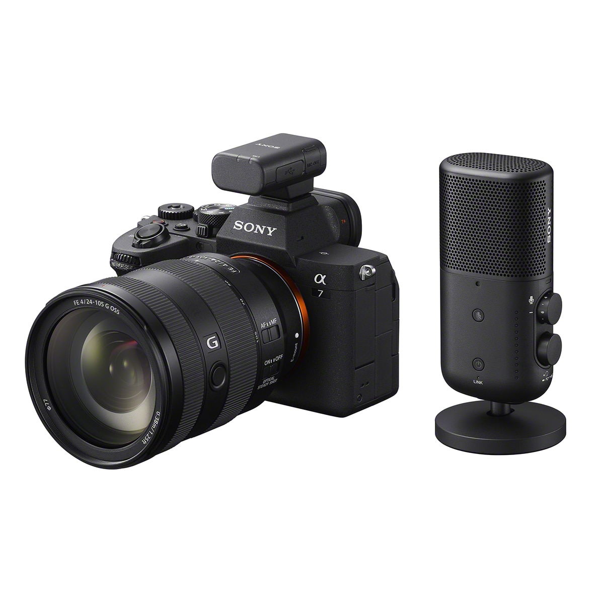 Micrófono inalámbrico para streaming Sony ECM-S1 Negro-2