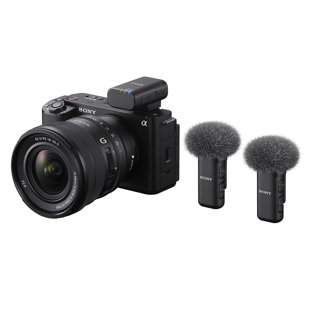 Sistema de micrófono inalámbrico Sony ECM-W3 Negro-2