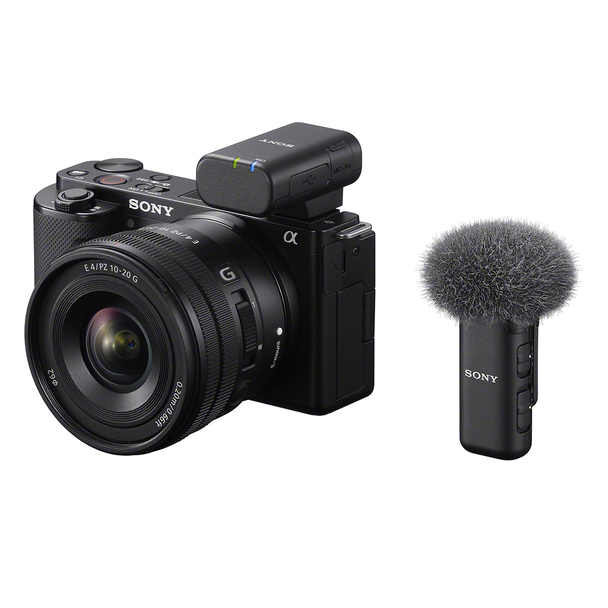 Sistema de micrófono inalámbrico Sony ECM-W3S Negro-2