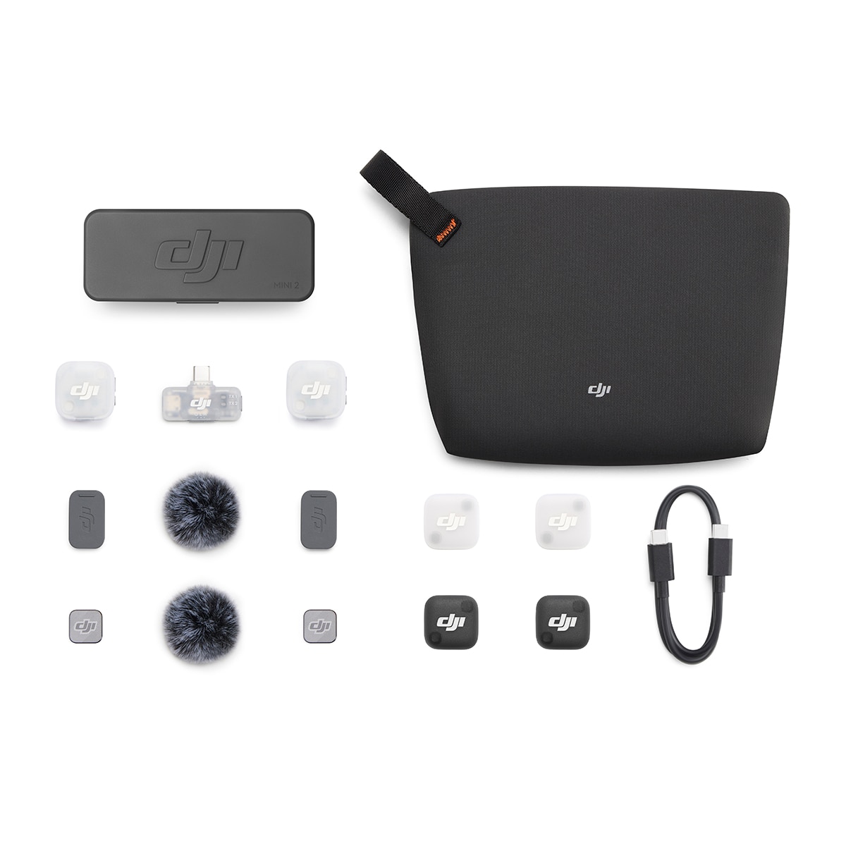 Micrófono mini inalámbrico DJI Mic mini 2 (2 Transmisores + 1 Receptor móvil + Estuche de carga) 2