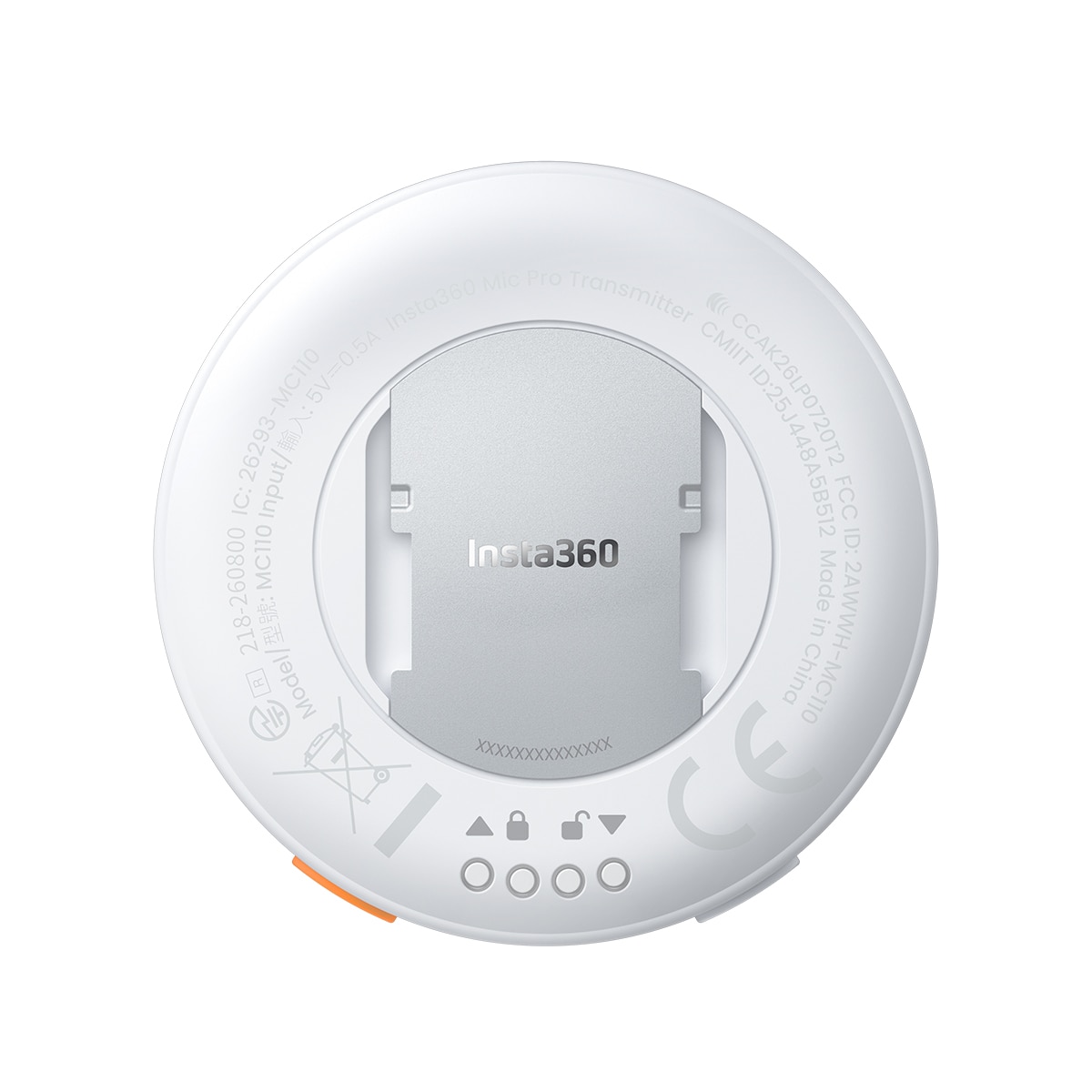 Micrófono inalámbrico insta360 Mic Pro Transmisor - Blanco Blanco-2