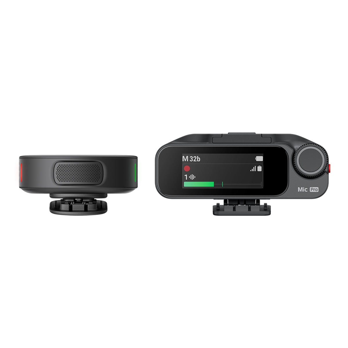 Micrófono inalámbrico insta360 Mic Pro Transmisor + Receptor Negro-2