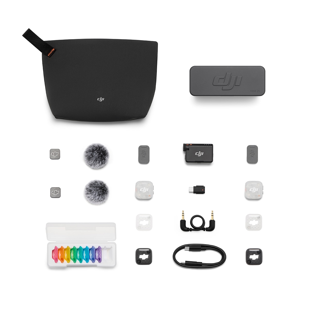 Pack DJI Mic Mini 2S (2 Transmisores + 1 Receptor + Estuche de carga) 2