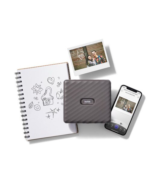 Impresora fotográfica Fujifilm instax Link WIDE - Gris Gris-2