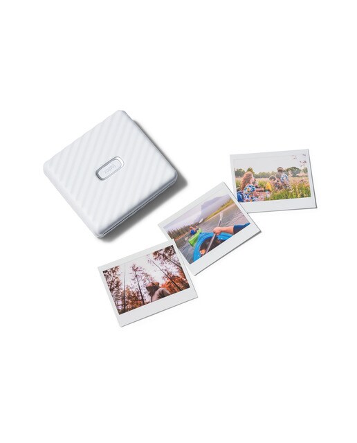 Impresora fotográfica Fujifilm instax Link WIDE Blanco ceniza-3