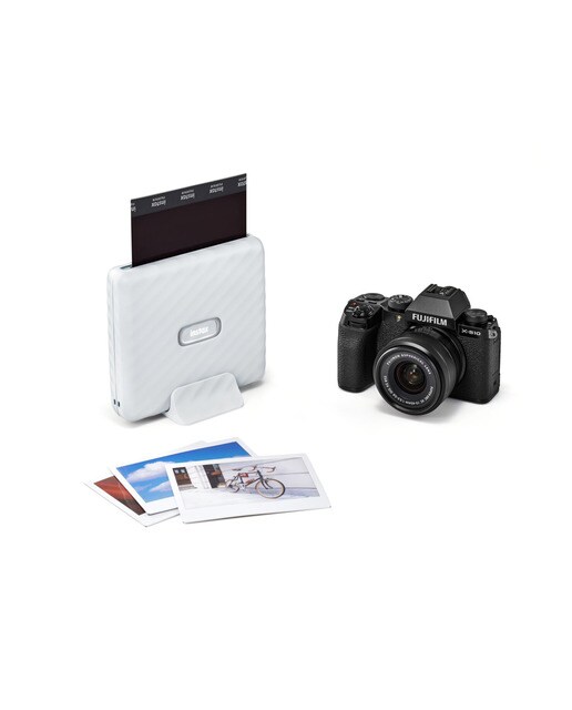 Impresora fotográfica Fujifilm instax Link WIDE Blanco ceniza-6