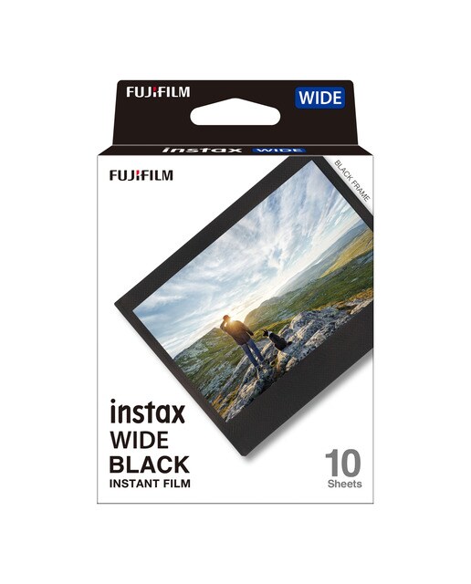 Película instantánea Fujifilm Instax Wide Black Frame WW1 1