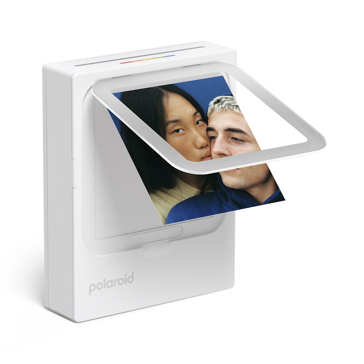 Impresora Fotográfica Polaroid Hi-Print 3x3 + 10 hojas de impresión Blanco-6