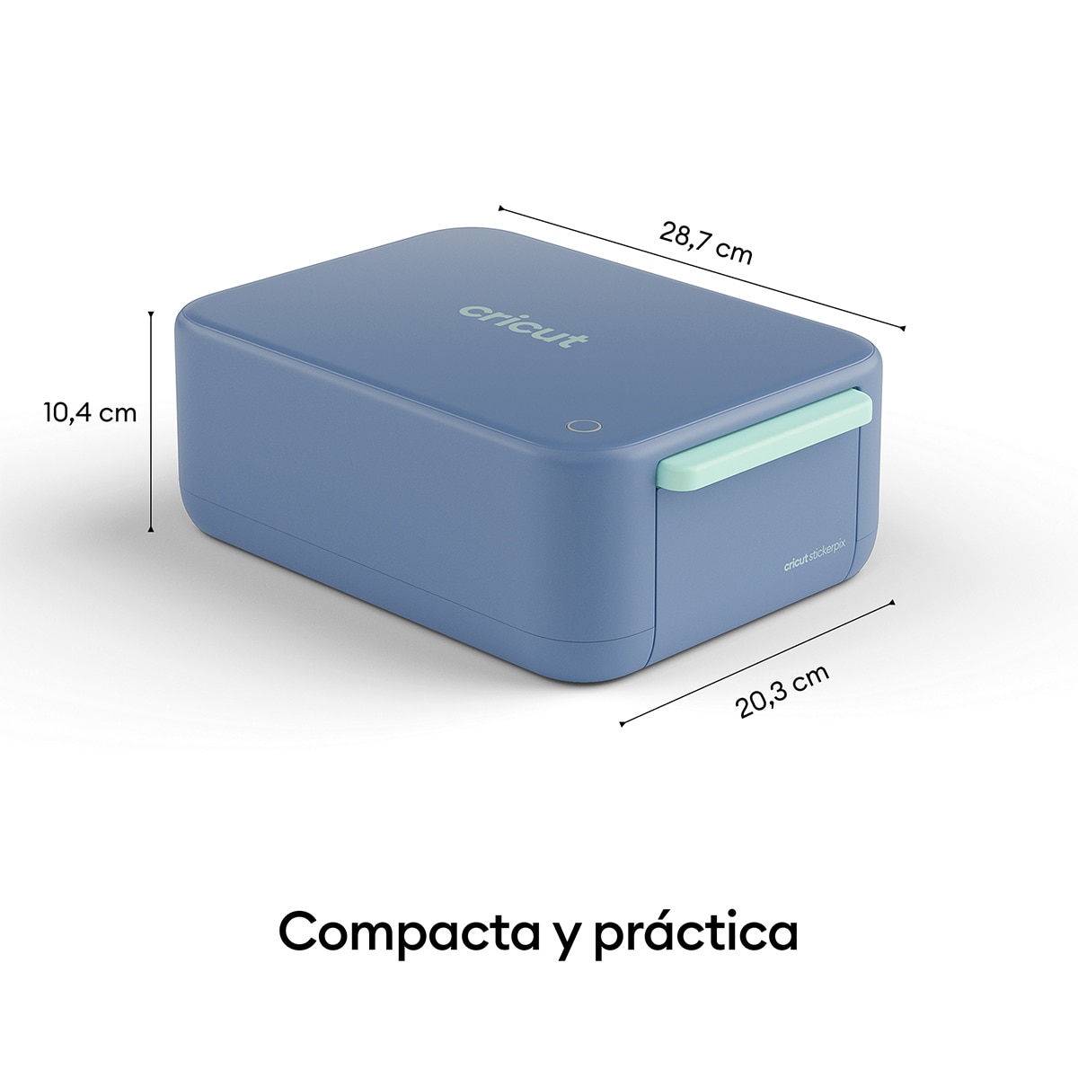 Impresora fotográfica Cricut StickerPix + Cut Essensial Bundle - Azul Azul-2