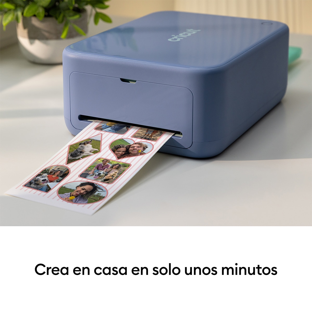 Impresora fotográfica Cricut StickerPix + Cut Essensial Bundle - Azul Azul-5