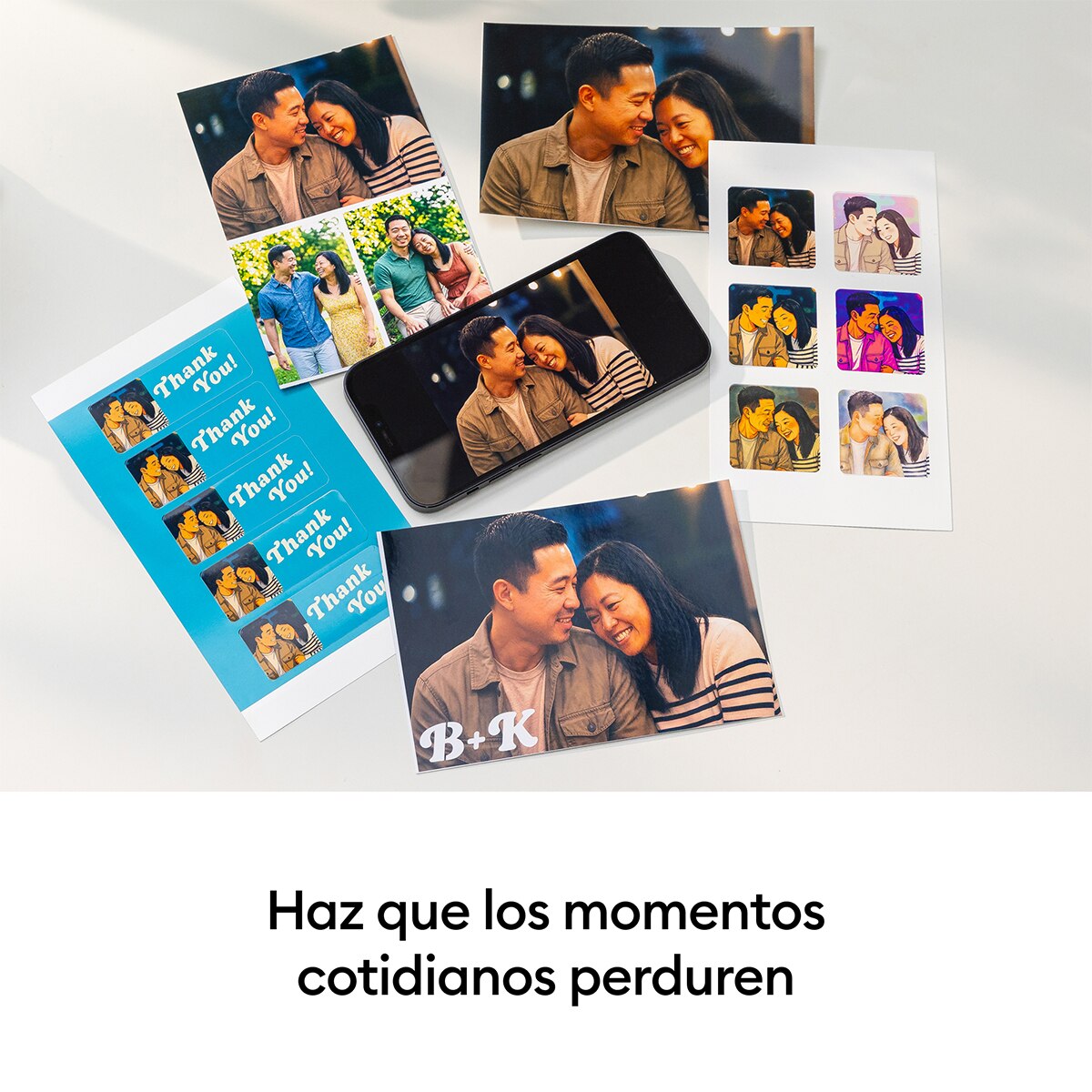 Impresora fotográfica Cricut StickerPix Essential Bundle Azul-3