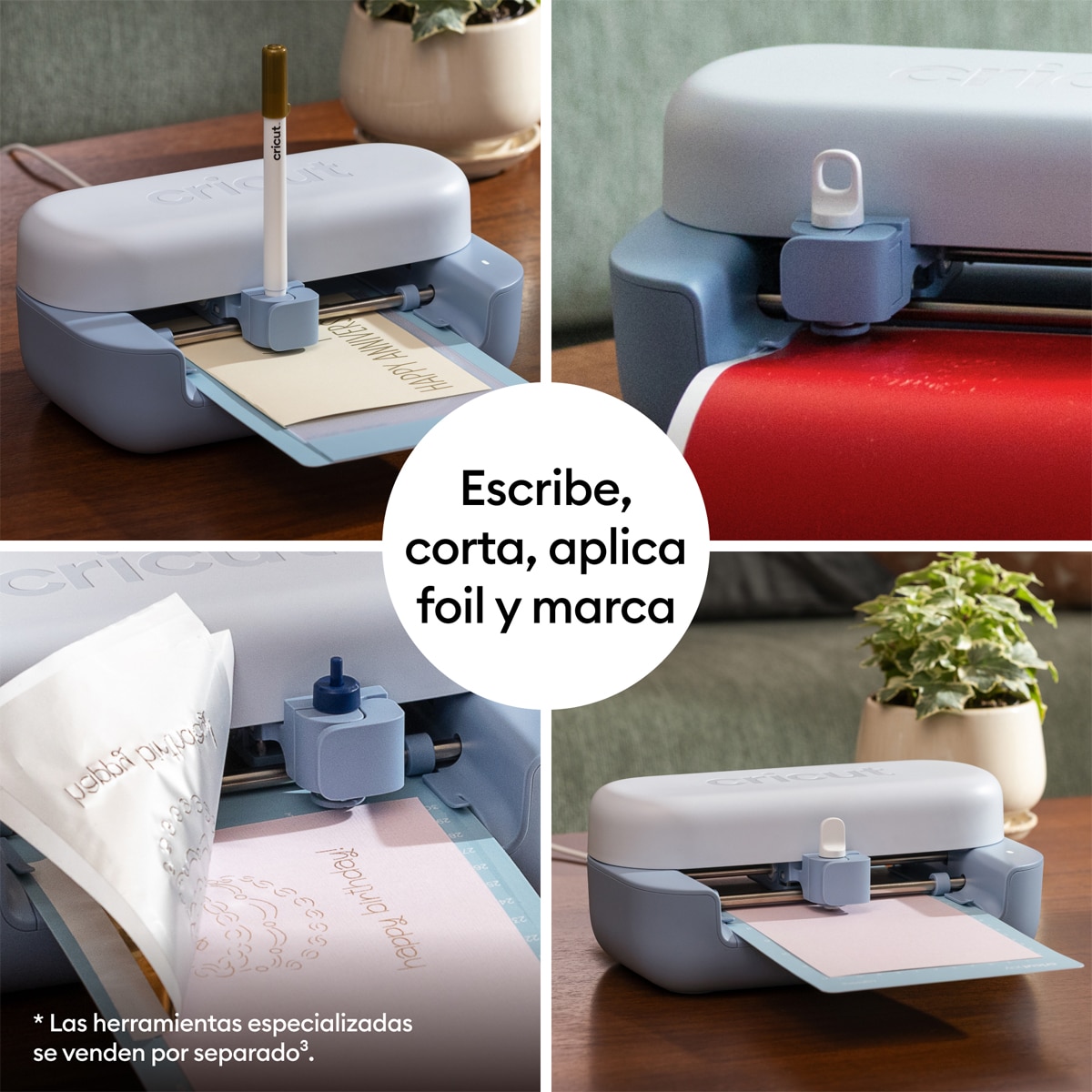 Máquina de corte inteligente Cricut Joy 2 Pack Esencial Azul-5