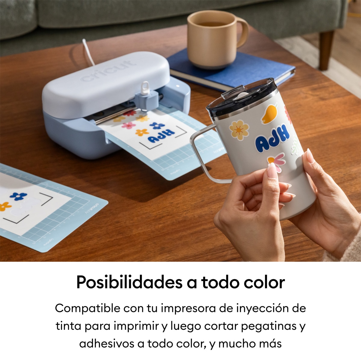 Máquina de corte inteligente Cricut Joy 2 Pack Esencial Azul-6