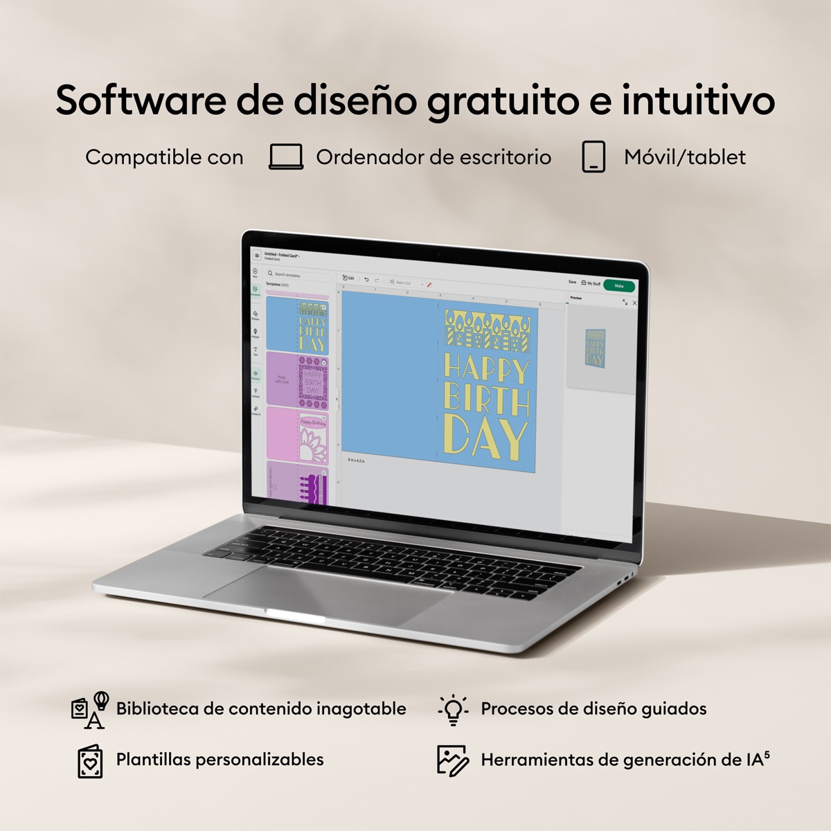 Máquina de corte inteligente Cricut Joy 2 Pack Esencial Azul-7