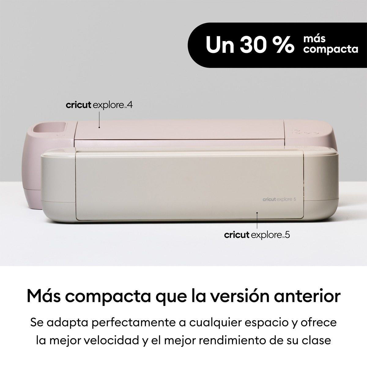 Máquina de corte inteligente Cricut Explore 5 Pack Esencial Marrón topo-7