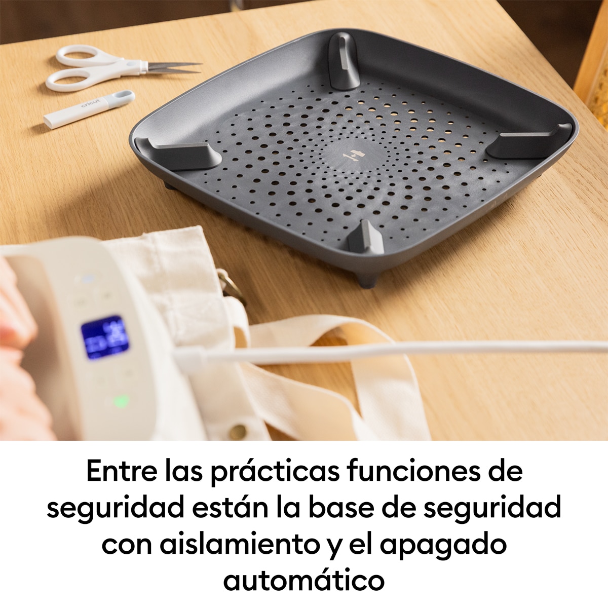 Prensa térmica Cricut EasyPress SE 9 x 9" Marrón topo-11
