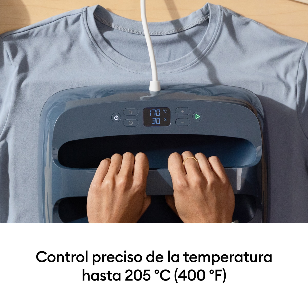 Prensa térmica Cricut EasyPress SE 12 x 10" Azul-4