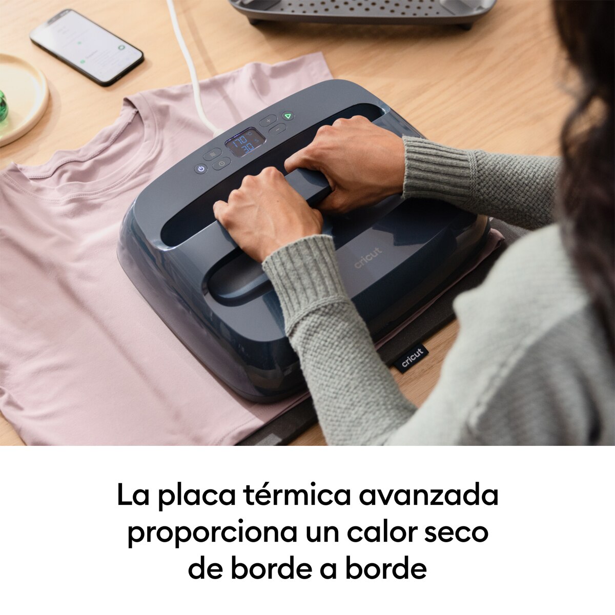 Prensa térmica Cricut EasyPress SE 12 x 10" Azul-8