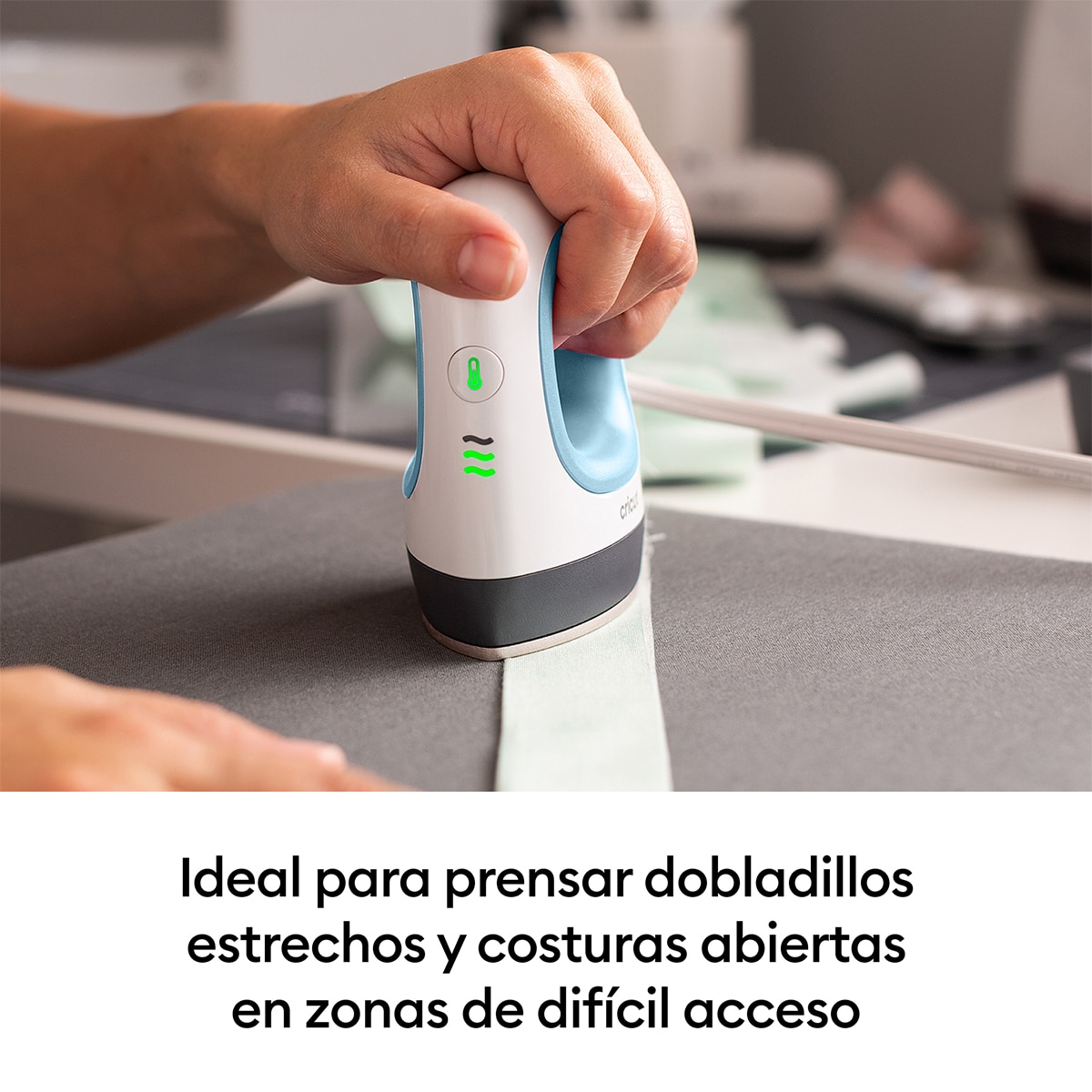 Prensa térmica Cricut EasyPress Mini azul zen Azul-9