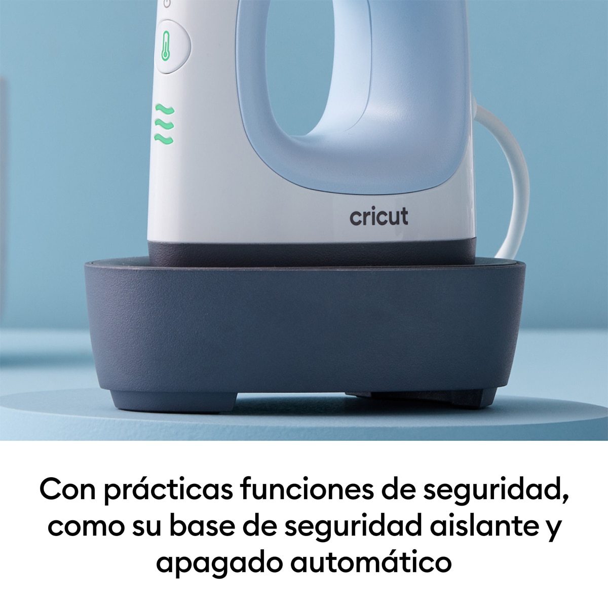 Prensa térmica Cricut EasyPress Mini azul zen Azul-10