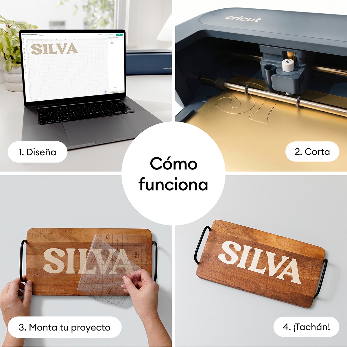 Máquina de corte inteligente Cricut Maker 5 Essential Bundle Azul-4