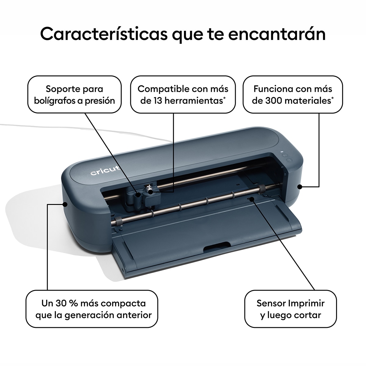 Máquina de corte inteligente Cricut Maker 5 Essential Bundle Azul-9