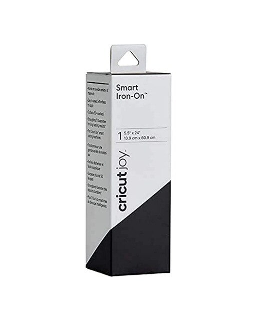 Vinil Têxtil Cricut Joy Smart Ferro de Engomar 14x48 Preto-1