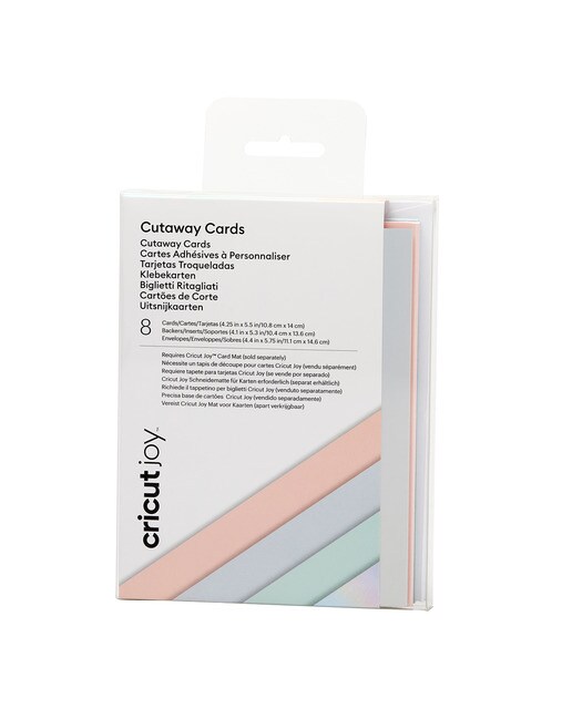 Cartões Cricut Joy Cutaway Neutros Pastel-2
