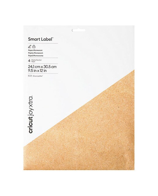 Cricut - Vinilo imprimible Cricut Smart label 4 Hojas para Joy Xtra.