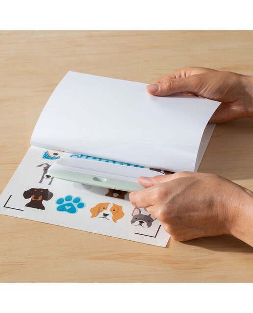 Imagen 7 de Kit vinilos imprimibles transparentes Cricut 5 + 5 Hojas para Joy Xtra
