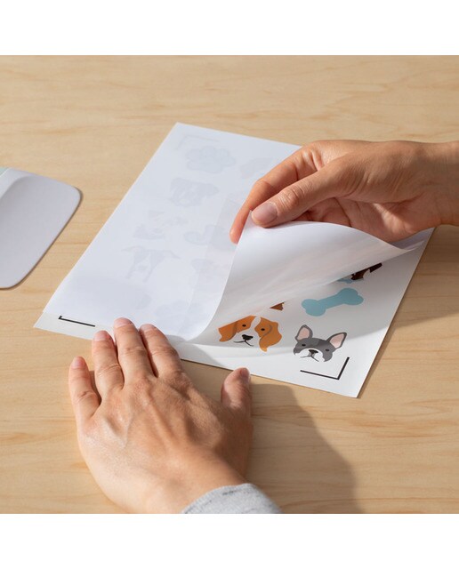Imagen 8 de Kit vinilos imprimibles transparentes Cricut 5 + 5 Hojas para Joy Xtra