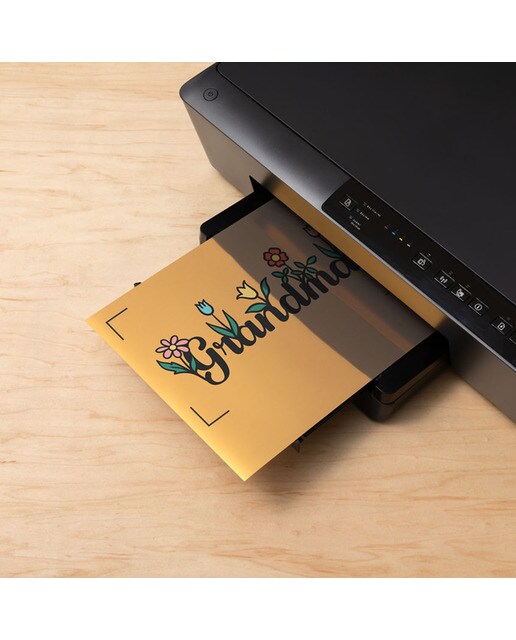 Cricut Silver A4 Vinil Imprimível 10 Folhas para Joy Xtra Dourado-6