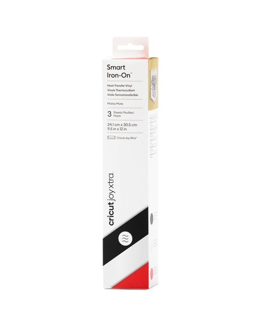 Vinil TermoadesivoCricut Iron On Smart Elegance 3 Folhas para Joy Xtra 1